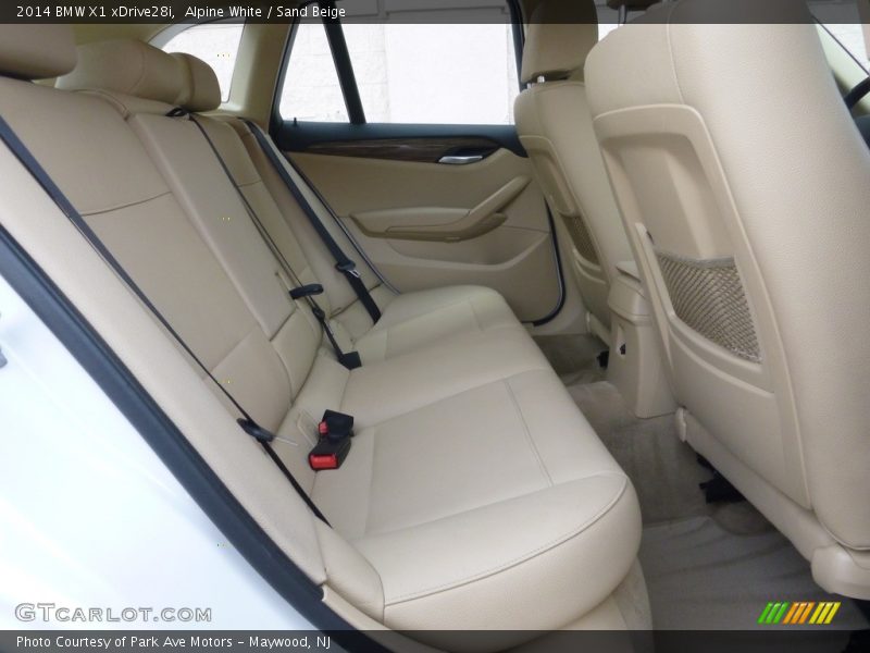 Alpine White / Sand Beige 2014 BMW X1 xDrive28i