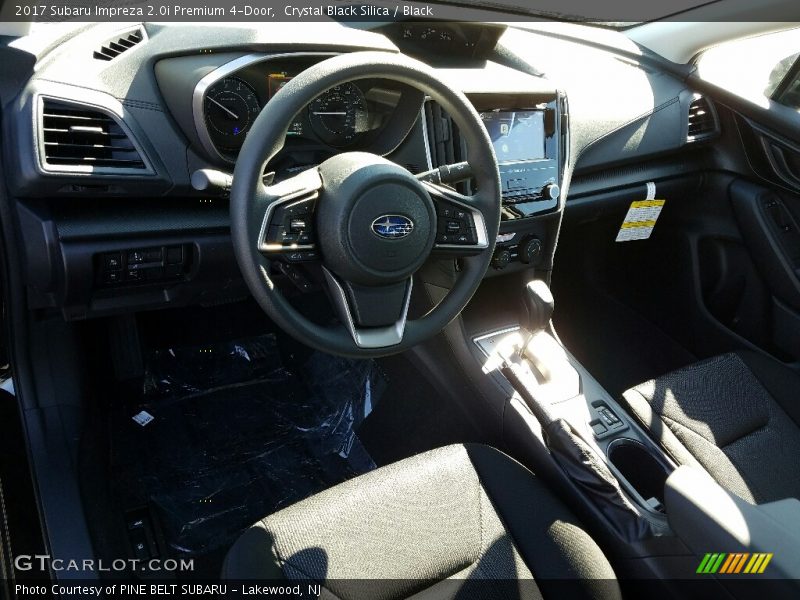 Crystal Black Silica / Black 2017 Subaru Impreza 2.0i Premium 4-Door