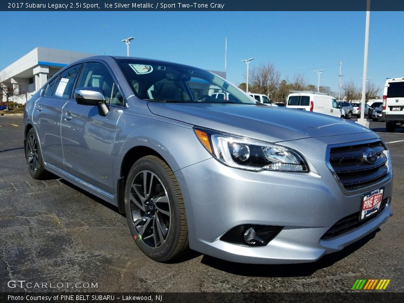 Ice Silver Metallic / Sport Two-Tone Gray 2017 Subaru Legacy 2.5i Sport
