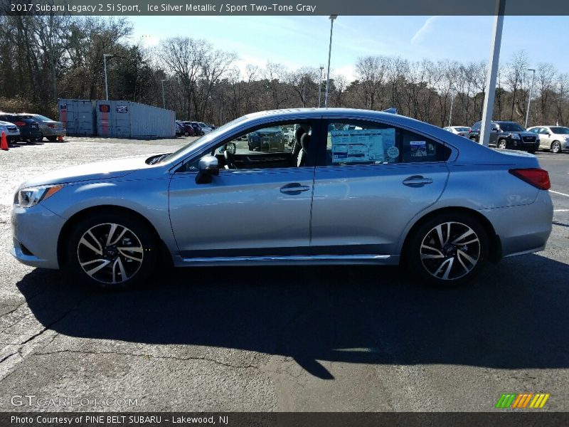 Ice Silver Metallic / Sport Two-Tone Gray 2017 Subaru Legacy 2.5i Sport