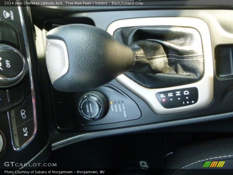 True Blue Pearl / Iceland - Black/Iceland Gray 2014 Jeep Cherokee Latitude 4x4
