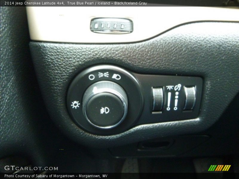 True Blue Pearl / Iceland - Black/Iceland Gray 2014 Jeep Cherokee Latitude 4x4