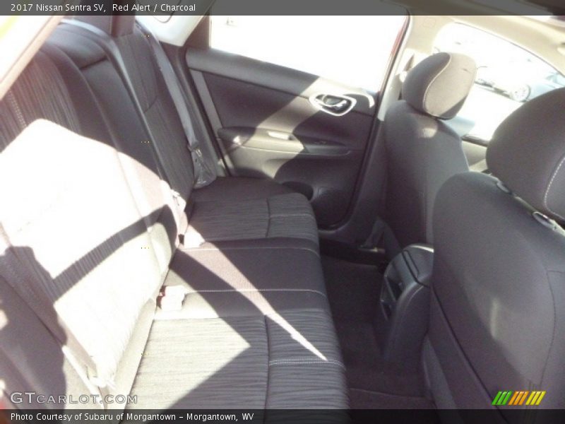Red Alert / Charcoal 2017 Nissan Sentra SV