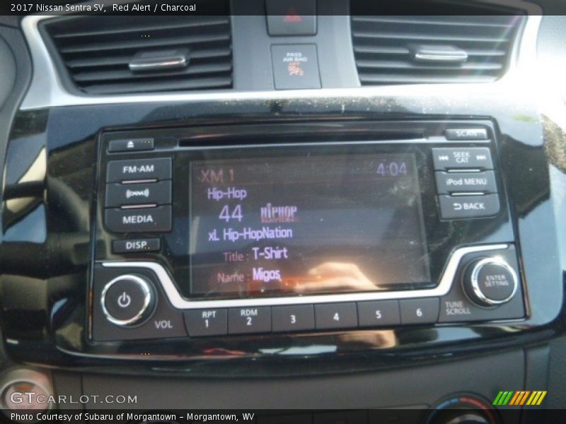 Controls of 2017 Sentra SV