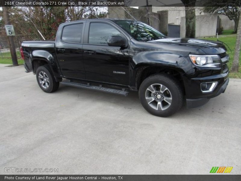 Black / Jet Black/Dark Ash 2016 Chevrolet Colorado Z71 Crew Cab