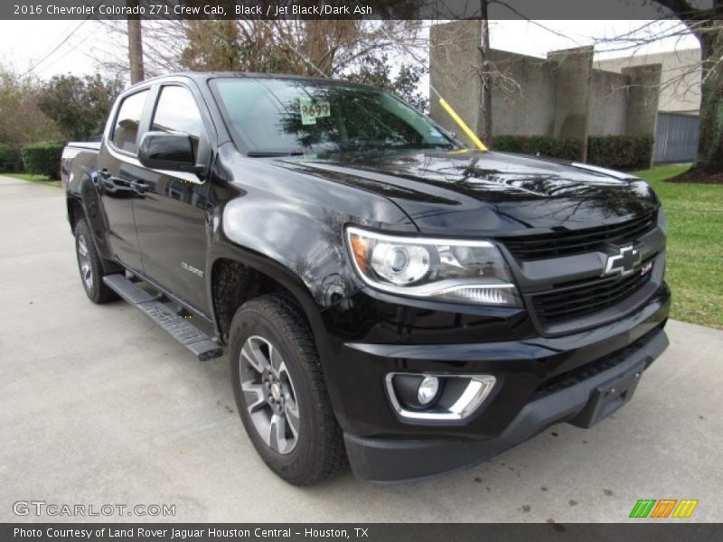 Black / Jet Black/Dark Ash 2016 Chevrolet Colorado Z71 Crew Cab