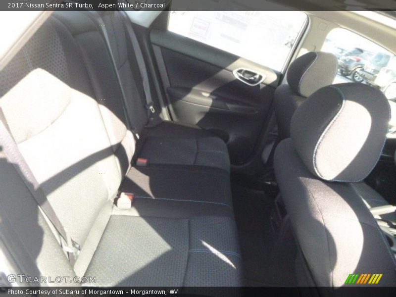 Aspen White / Charcoal 2017 Nissan Sentra SR Turbo