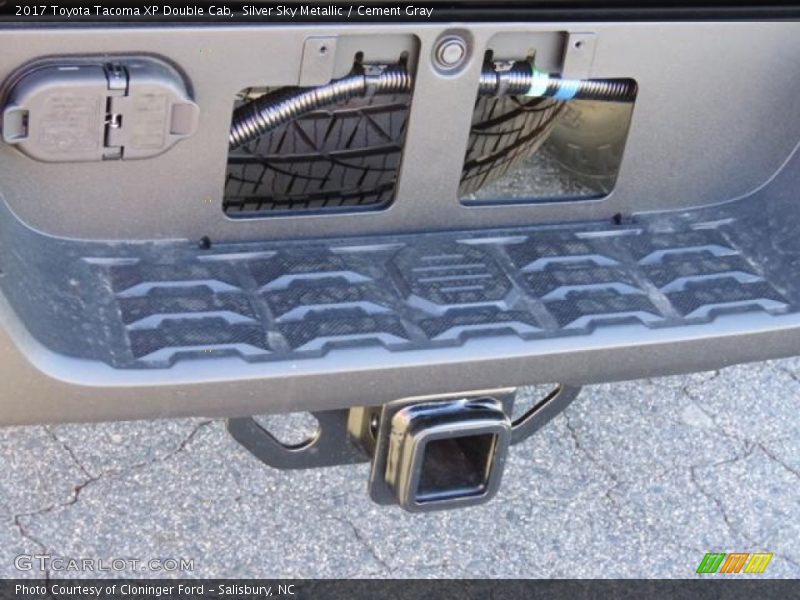Silver Sky Metallic / Cement Gray 2017 Toyota Tacoma XP Double Cab