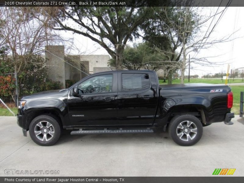 Black / Jet Black/Dark Ash 2016 Chevrolet Colorado Z71 Crew Cab