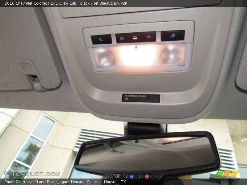 Black / Jet Black/Dark Ash 2016 Chevrolet Colorado Z71 Crew Cab