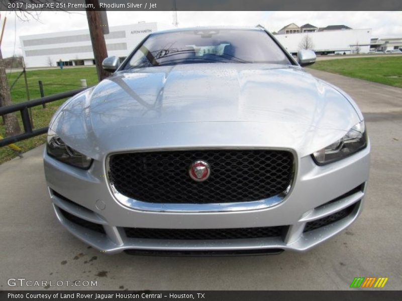 Rhodium Silver / Jet 2017 Jaguar XE 25t Premium