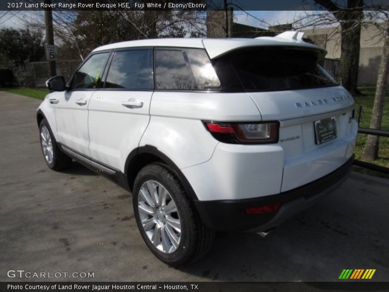 Fuji White / Ebony/Ebony 2017 Land Rover Range Rover Evoque HSE