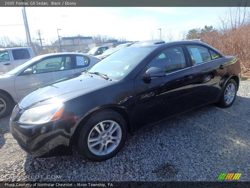 Black / Ebony 2005 Pontiac G6 Sedan