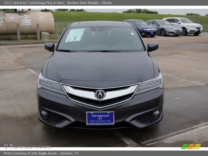 Modern Steel Metallic / Ebony 2017 Acura ILX Technology Plus A-Spec