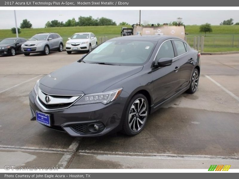 Modern Steel Metallic / Ebony 2017 Acura ILX Technology Plus A-Spec