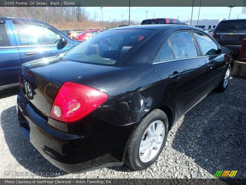 Black / Ebony 2005 Pontiac G6 Sedan