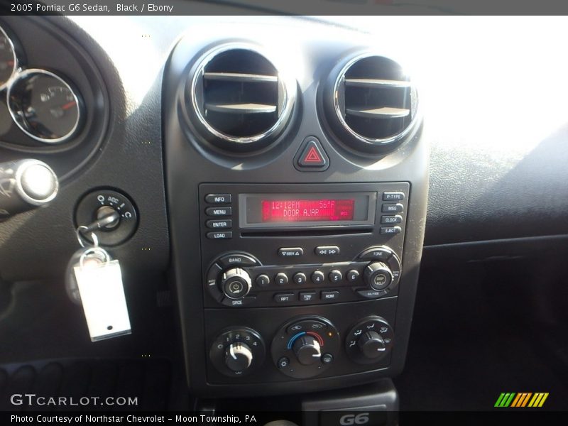 Black / Ebony 2005 Pontiac G6 Sedan