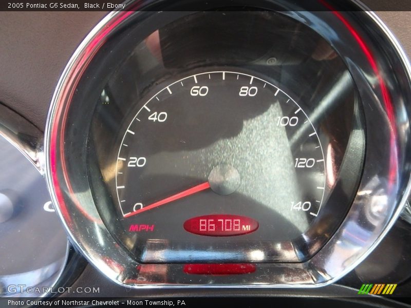 Black / Ebony 2005 Pontiac G6 Sedan