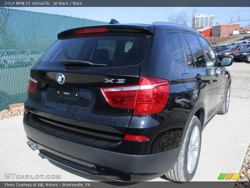 Jet Black / Black 2014 BMW X3 xDrive28i