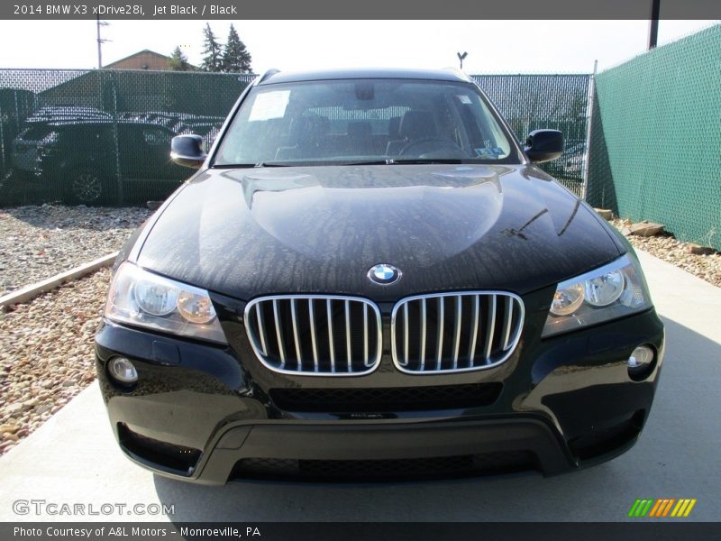Jet Black / Black 2014 BMW X3 xDrive28i