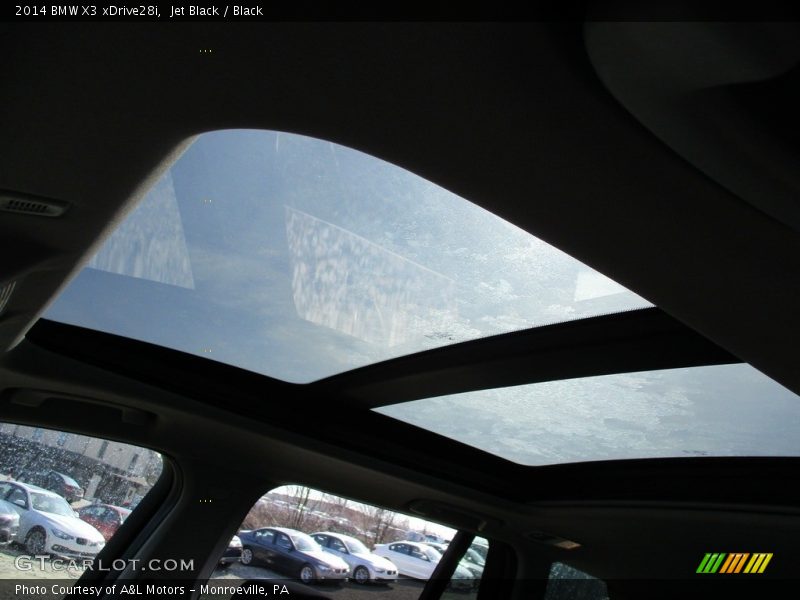 Jet Black / Black 2014 BMW X3 xDrive28i