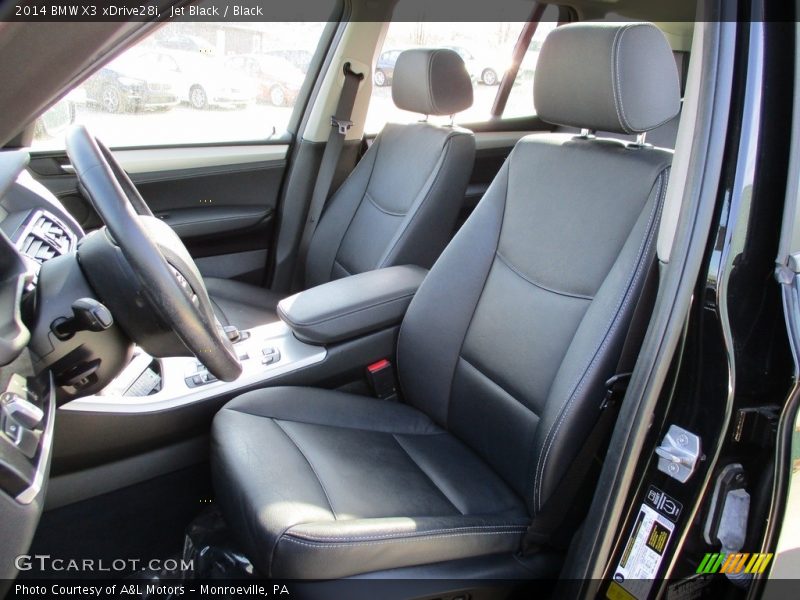 Jet Black / Black 2014 BMW X3 xDrive28i