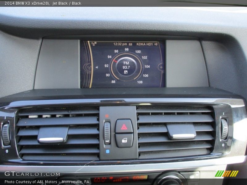 Jet Black / Black 2014 BMW X3 xDrive28i