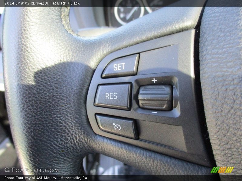 Jet Black / Black 2014 BMW X3 xDrive28i