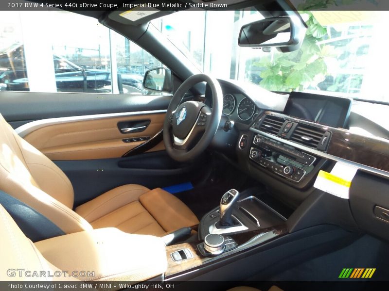  2017 4 Series 440i xDrive Coupe Saddle Brown Interior