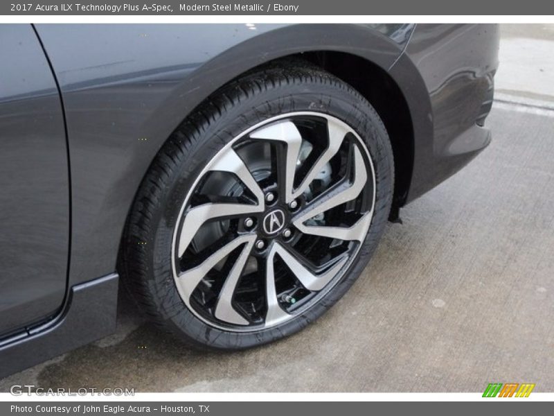 Modern Steel Metallic / Ebony 2017 Acura ILX Technology Plus A-Spec