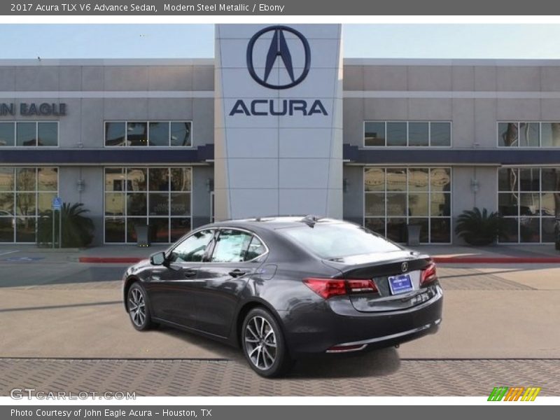 Modern Steel Metallic / Ebony 2017 Acura TLX V6 Advance Sedan