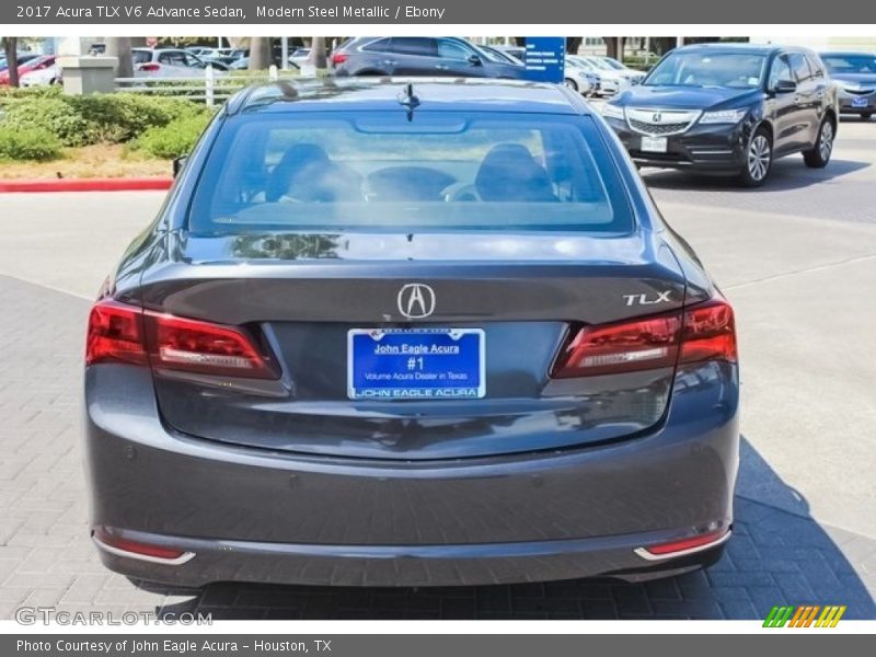 Modern Steel Metallic / Ebony 2017 Acura TLX V6 Advance Sedan