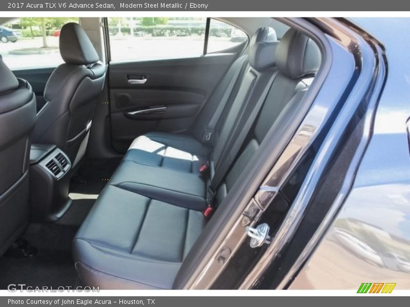 Modern Steel Metallic / Ebony 2017 Acura TLX V6 Advance Sedan