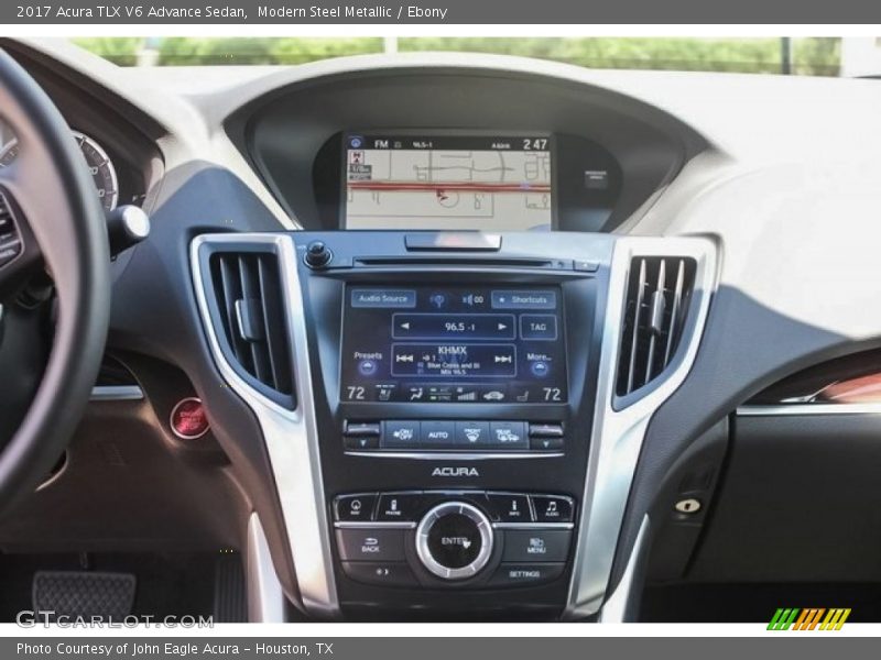 Modern Steel Metallic / Ebony 2017 Acura TLX V6 Advance Sedan