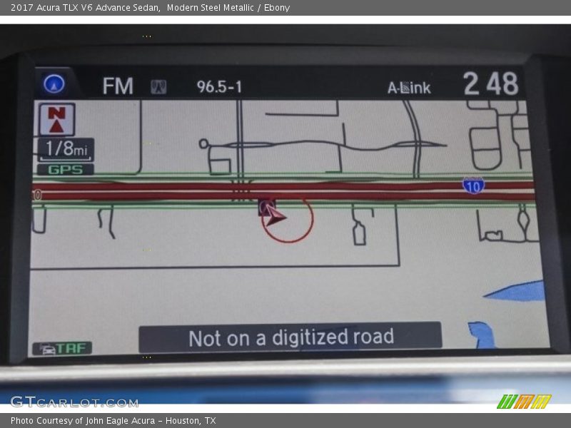 Modern Steel Metallic / Ebony 2017 Acura TLX V6 Advance Sedan
