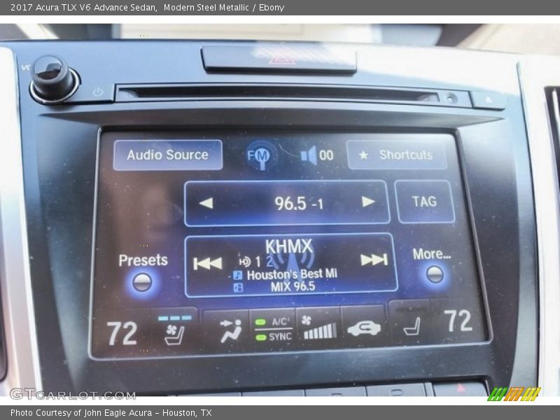 Modern Steel Metallic / Ebony 2017 Acura TLX V6 Advance Sedan