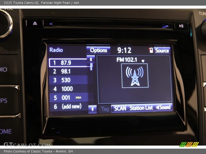 Parisian Night Pearl / Ash 2015 Toyota Camry LE