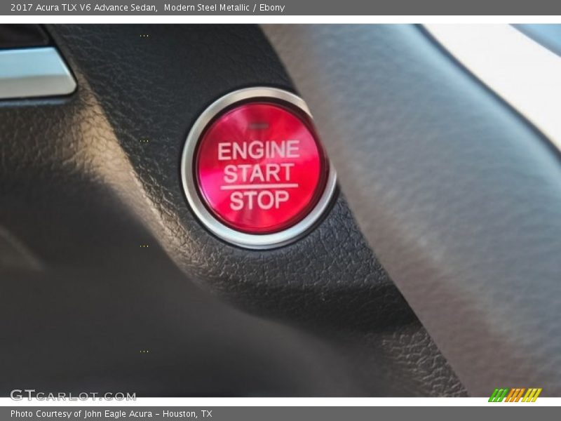 Modern Steel Metallic / Ebony 2017 Acura TLX V6 Advance Sedan
