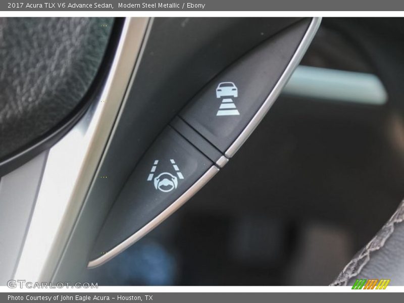 Modern Steel Metallic / Ebony 2017 Acura TLX V6 Advance Sedan