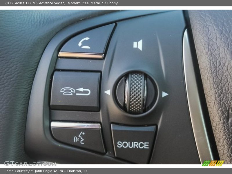 Modern Steel Metallic / Ebony 2017 Acura TLX V6 Advance Sedan
