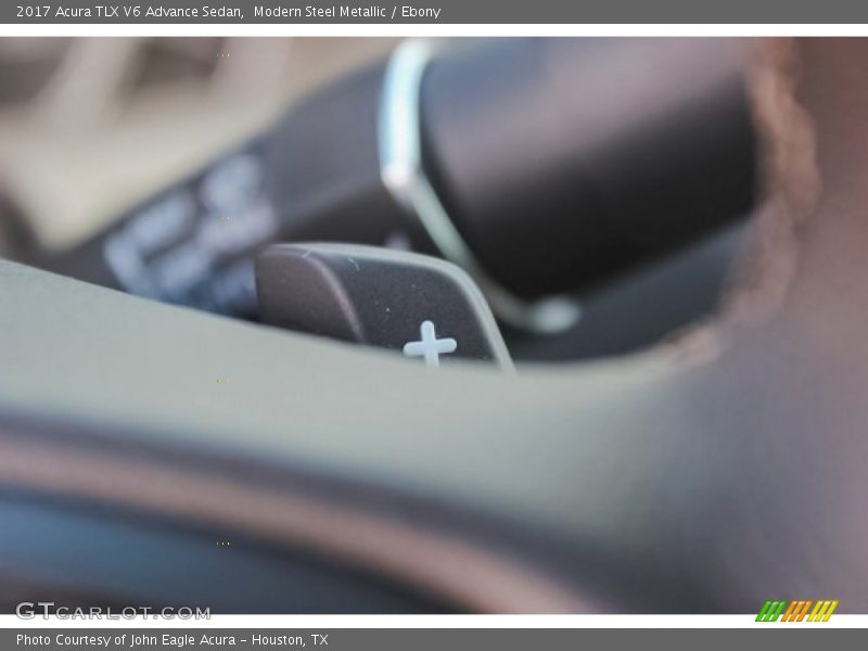 Modern Steel Metallic / Ebony 2017 Acura TLX V6 Advance Sedan