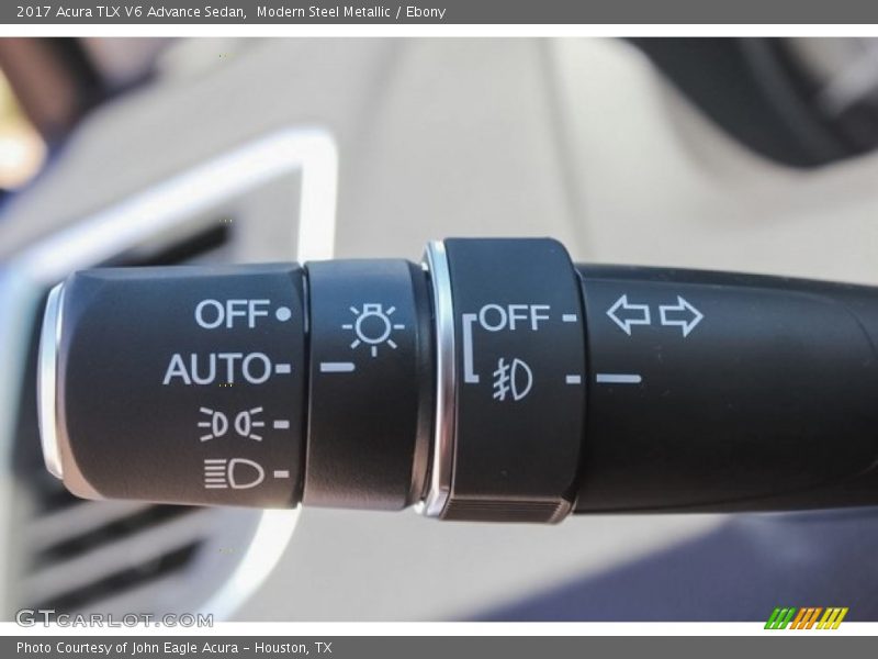 Modern Steel Metallic / Ebony 2017 Acura TLX V6 Advance Sedan