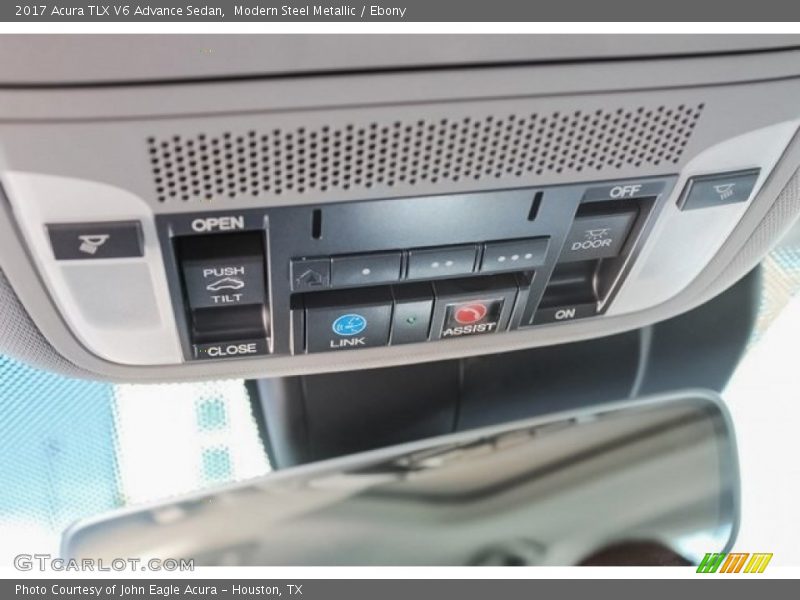 Modern Steel Metallic / Ebony 2017 Acura TLX V6 Advance Sedan