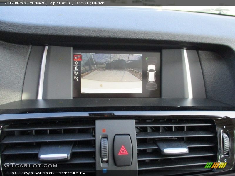 Alpine White / Sand Beige/Black 2017 BMW X3 xDrive28i