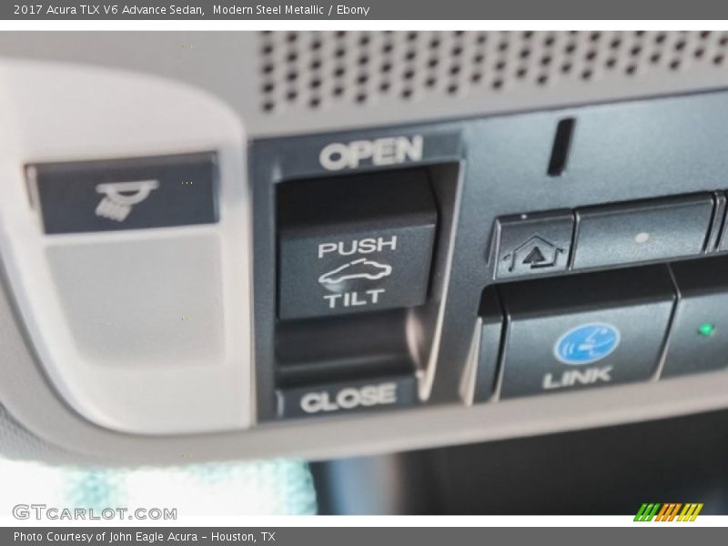 Modern Steel Metallic / Ebony 2017 Acura TLX V6 Advance Sedan