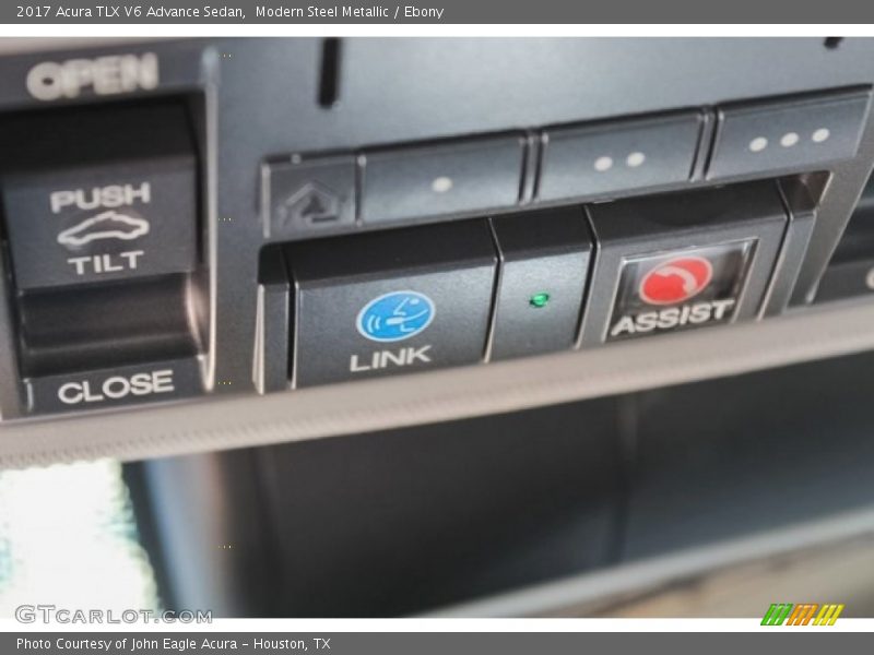 Modern Steel Metallic / Ebony 2017 Acura TLX V6 Advance Sedan
