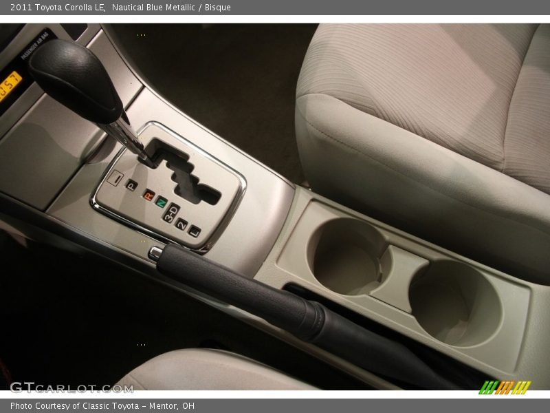 Nautical Blue Metallic / Bisque 2011 Toyota Corolla LE