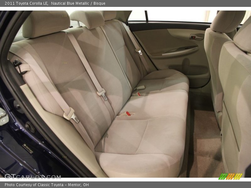 Nautical Blue Metallic / Bisque 2011 Toyota Corolla LE