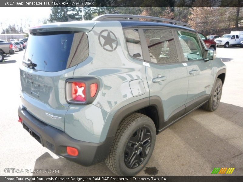 Anvil / Black 2017 Jeep Renegade Trailhawk 4x4