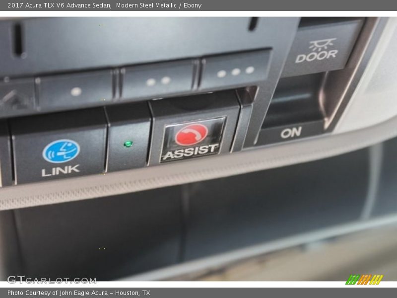 Modern Steel Metallic / Ebony 2017 Acura TLX V6 Advance Sedan
